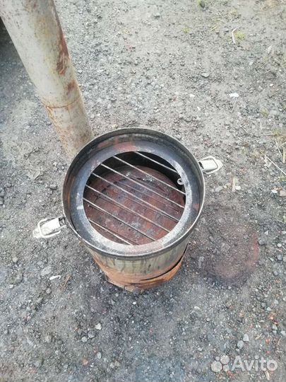 Печь-коптилка походная СССР