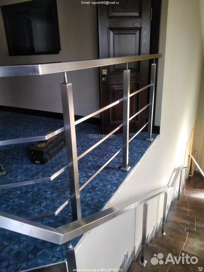 Перила из нержавеющей стали