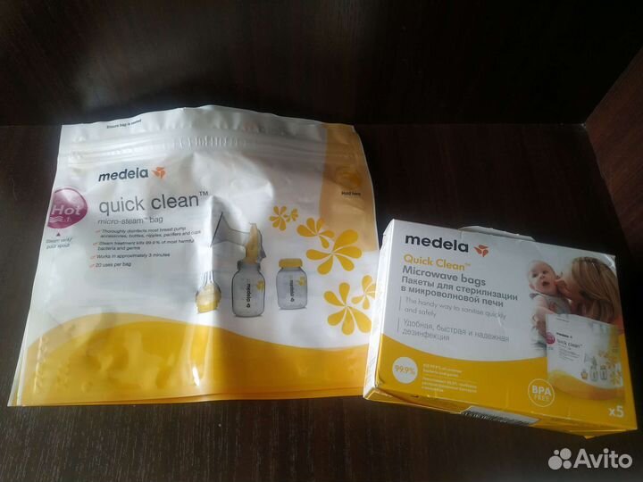 Пакеты для стерилизации в микроволновке Medela