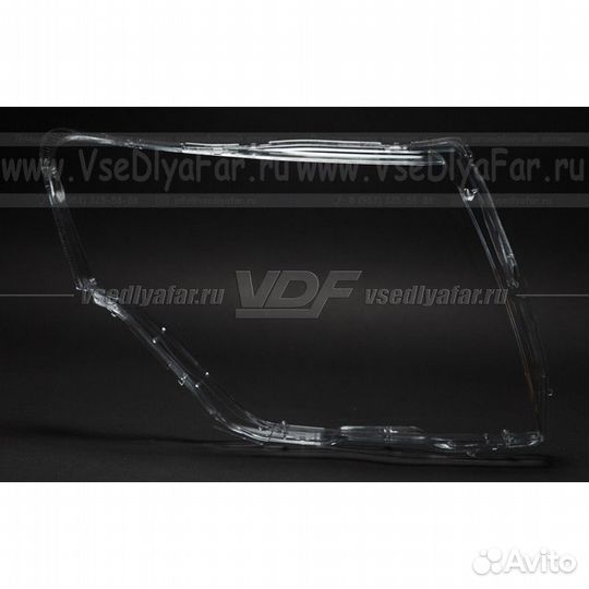 Стекло для фары Mitsubishi Pajero IV (2006-2020) П