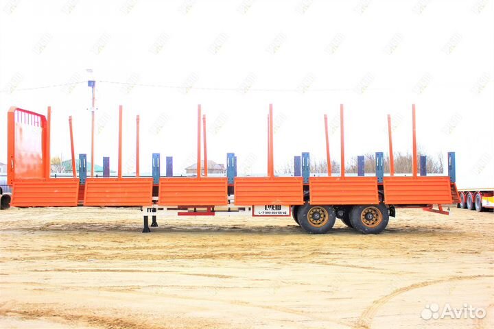 Полуприцеп бортовой AMUR LYR9500JSR, 2023