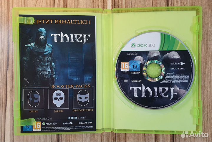 Xbox 360 Thief. Лицензия