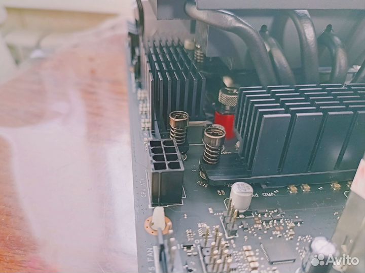 Материнская плата b550m HP + ryzen 5700x, 16g ddr4