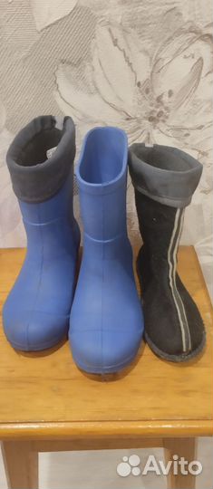 Сапоги резиновые детские