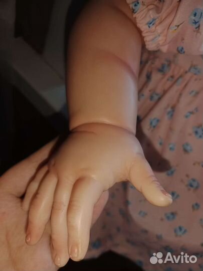 Кукла Реборн силиконовая девочка 50 см с одеждой