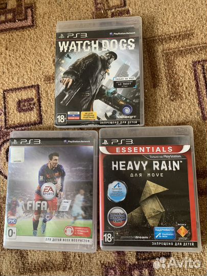 Диски на playstation 3