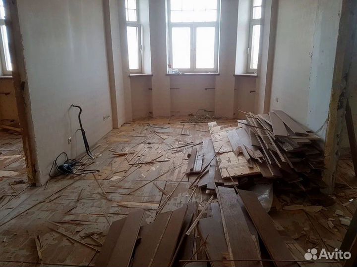Демонтаж,помещений, квартир