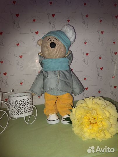 Текстильные игрушки. Мишки