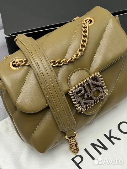 Сумка pinko натуральная кожа