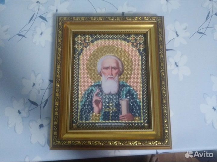 Икона из бисера