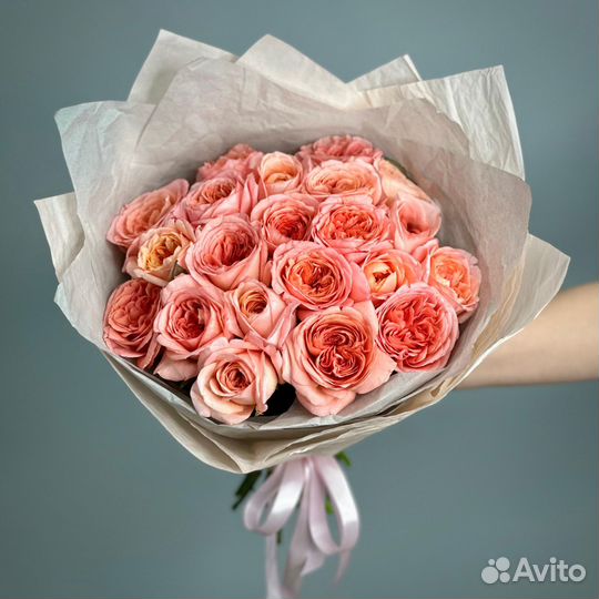 Букет цветов - 21 роза