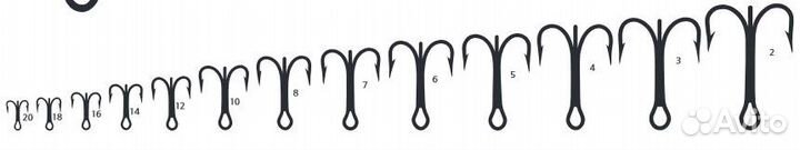 Крючок тройник 