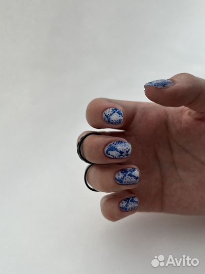 Маникюр с покрытием гель лак