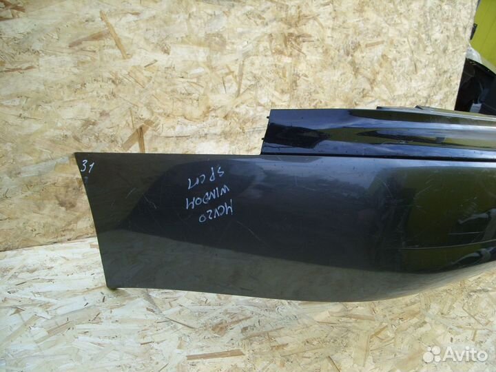 Бампер задний Toyota Windom MCV20 Серый/чёрный цар