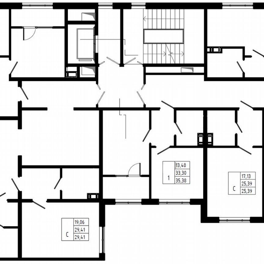 1-к. квартира, 35,4 м², 5/8 эт.