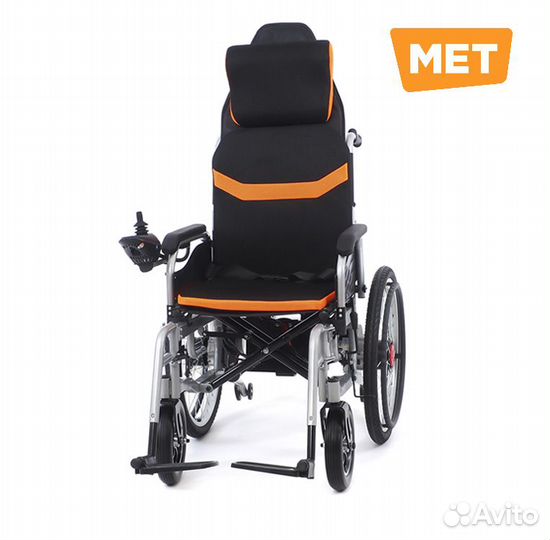 Кресло-коляска MET comfort 21 с подголовником