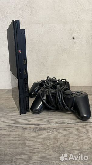 Sony playstation 2 + 4 игры