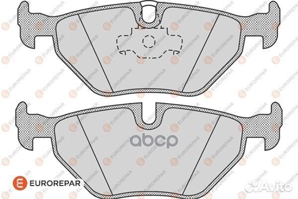 Колодки тормозные BMW E36/E46/Z4 E85/E86 задние