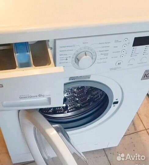 Стиральная машина lg direct drive 6 кг