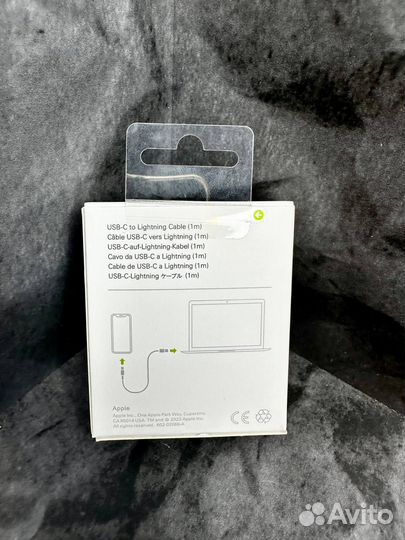 Провод lightning с type-c apple