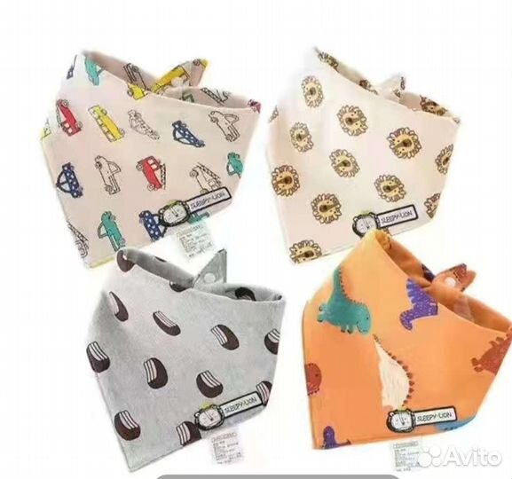 Набор нагрудников-слюнявчиков