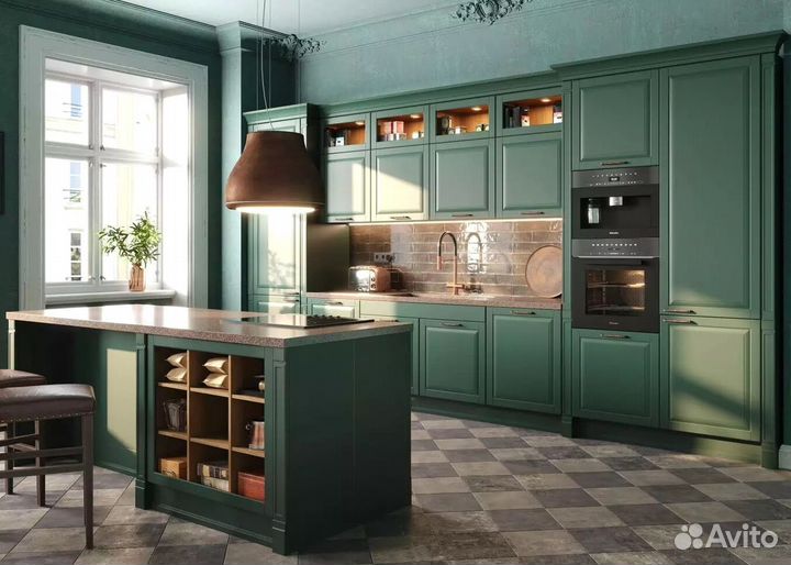 Кухня под потолок в новостройку