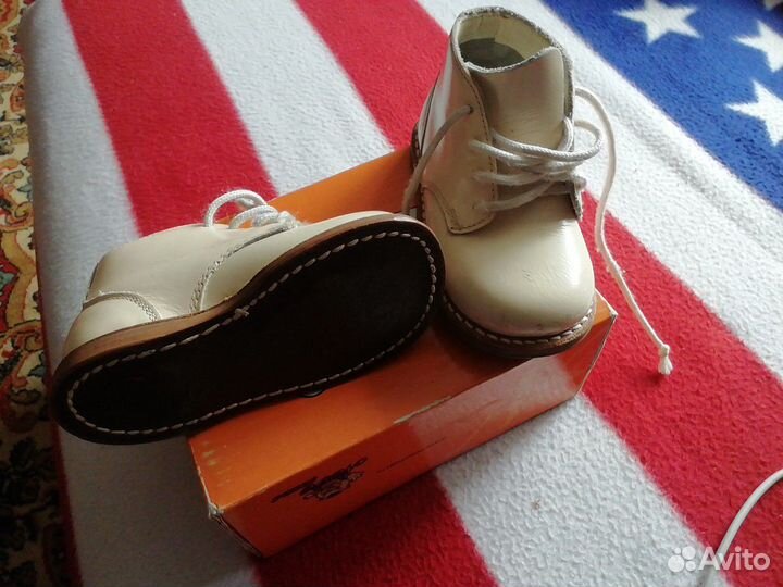 Ботиночки кожа