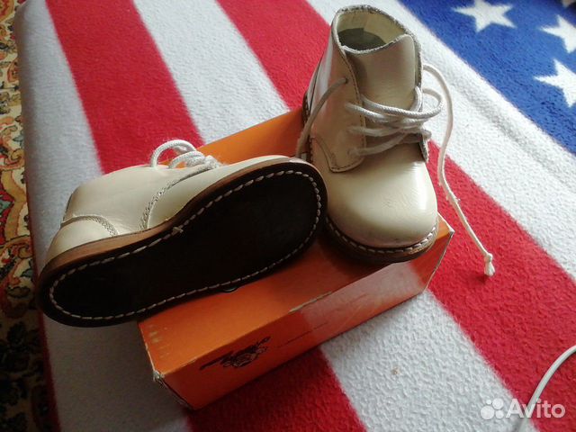 Ботиночки кожа