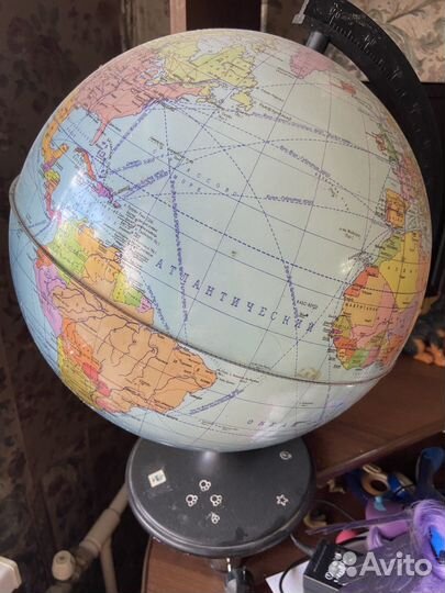 Глобус физический
