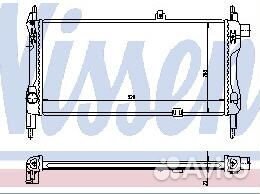 Радиатор охлаждения Opel Kadett