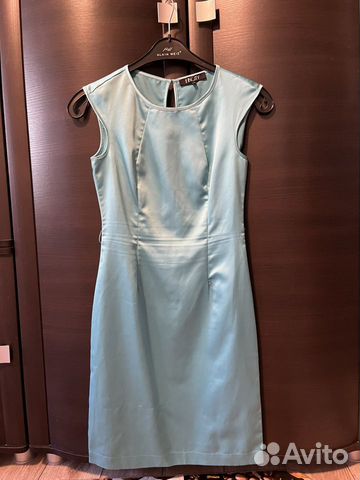 Платье Incity выпускное голубое размер 40