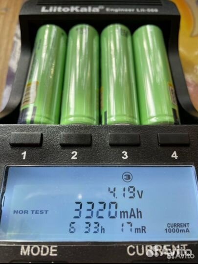Аккумуляторные батарейки 18650