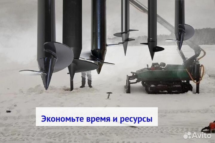 Сваи винтовые для фундамента