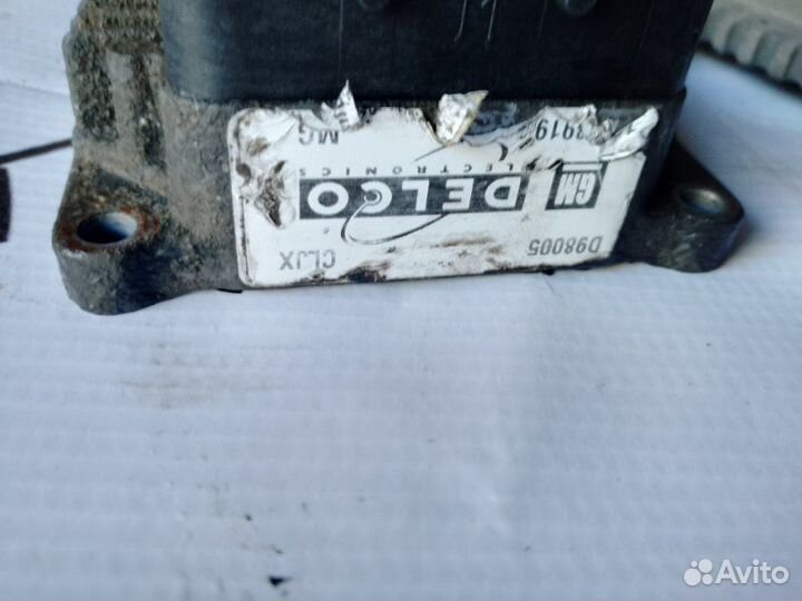 Блок управления двигателем Opel Astra G X16XEL