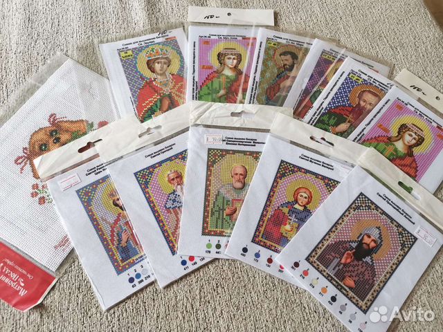 Новые вышивки пакетом 13шт
