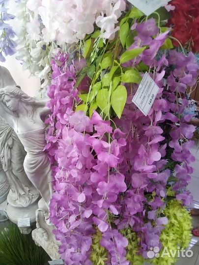 Цветы селиконовые,латексные для декора