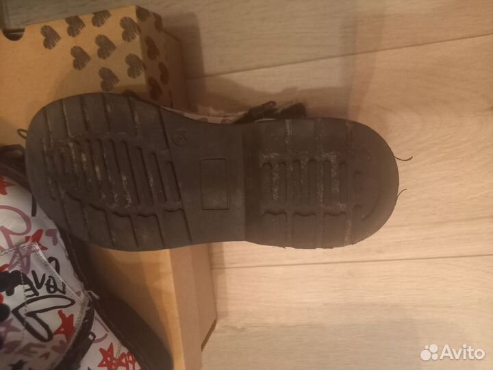 Ботинки для девочки 35