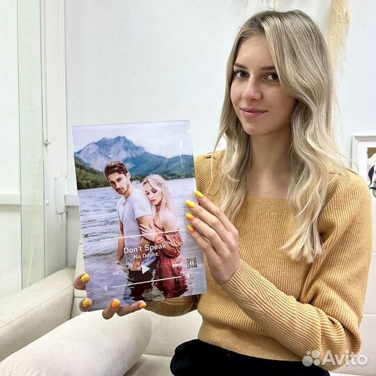 Витраж с фото / Подарок