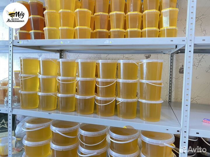 Мед настоящий свежий. Урожай 2023