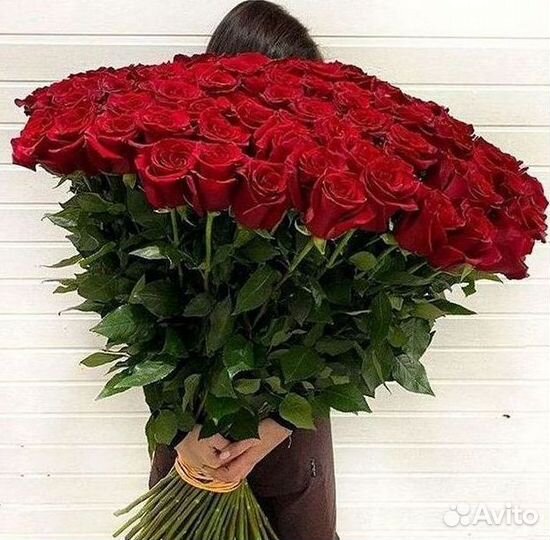 Букет роз 101 роза 51 роза