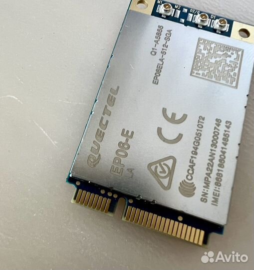 Модем 4G Mini PCI-e Quectel EP06-E