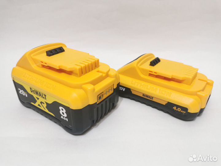 Аккумуляторы Dewalt 18v, 20v 4Ah,8Ah