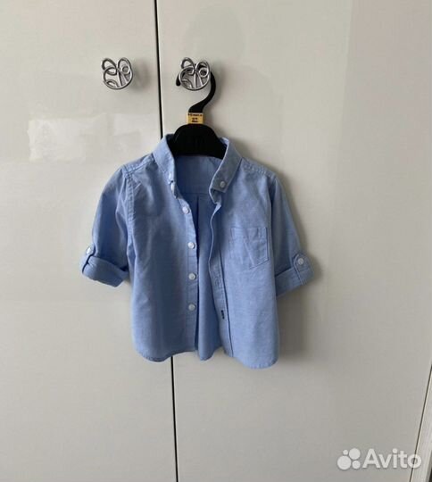 Рубашка детская для мальчиков 80 mothercare