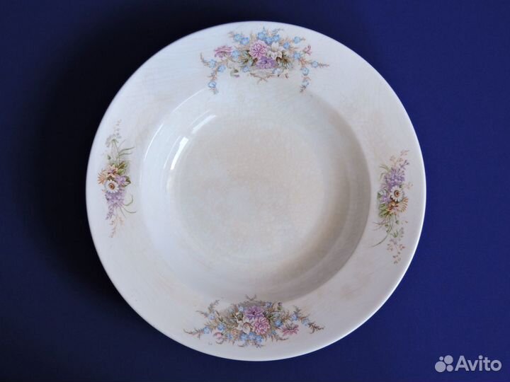 Тарелка царских времен 20 века. Кузнецов