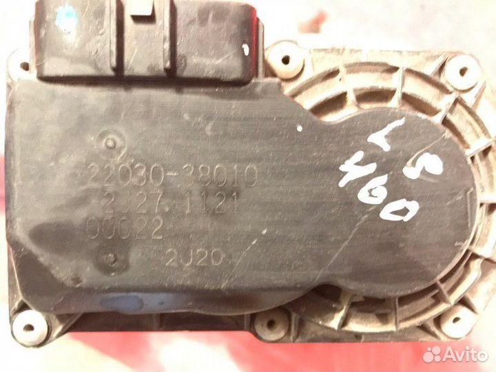 Дроссельная заслонка Lexus Ls XF40 2008