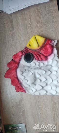 Маска петуха силиконовая