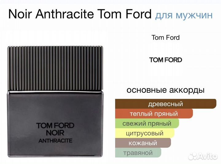 Noir Anthracite Tom Ford 10 мл