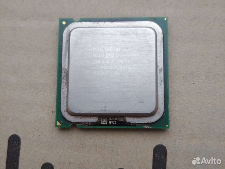 Процессор intel Pentium D