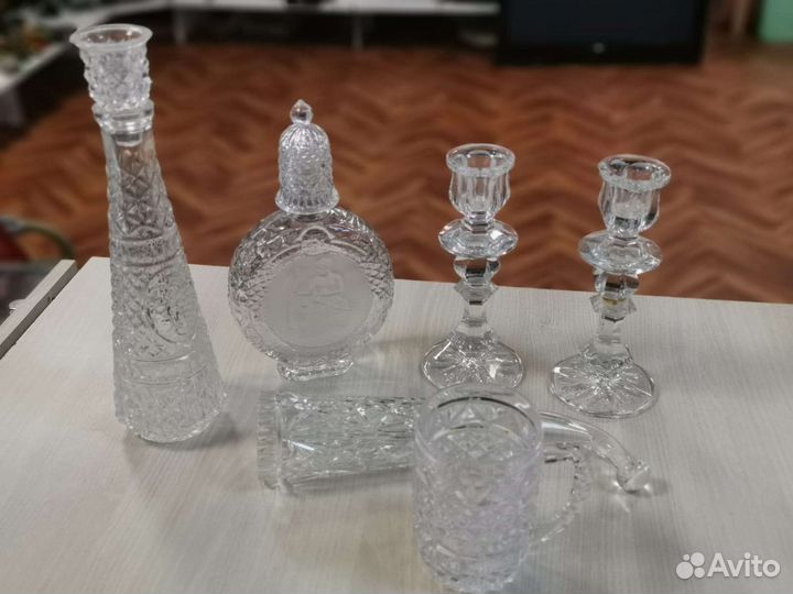 Хрусталь СССР в ассортименте