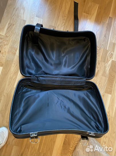 Чемодан нат. кожа винтажный СССР